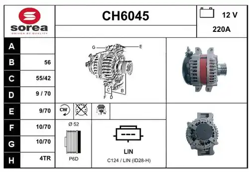 генератор SERA CH6045