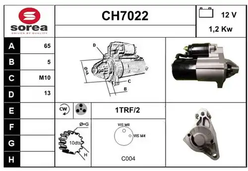 стартер SERA CH7022