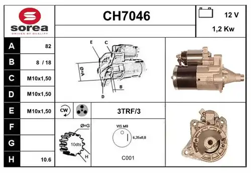 стартер SERA CH7046