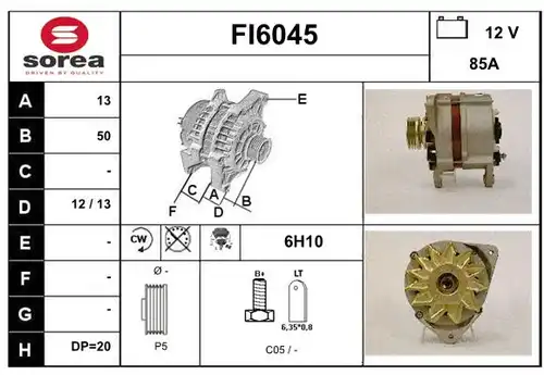 генератор SERA FI6045