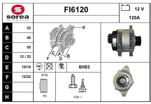 генератор SERA FI6120