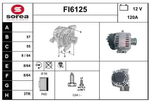 генератор SERA FI6125