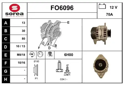 генератор SERA FO6096