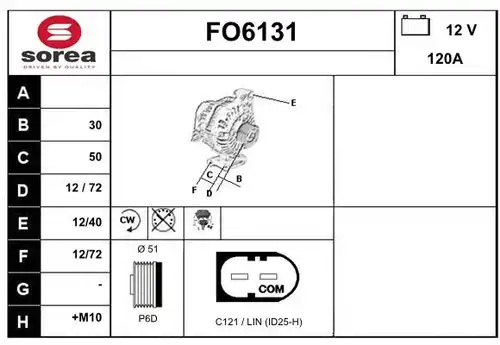 генератор SERA FO6131