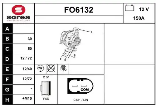 генератор SERA FO6132