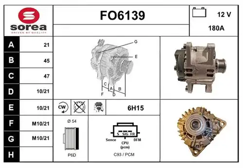  SERA FO6139