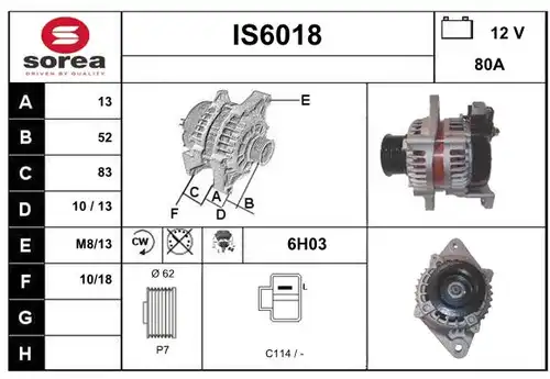 генератор SERA IS6018