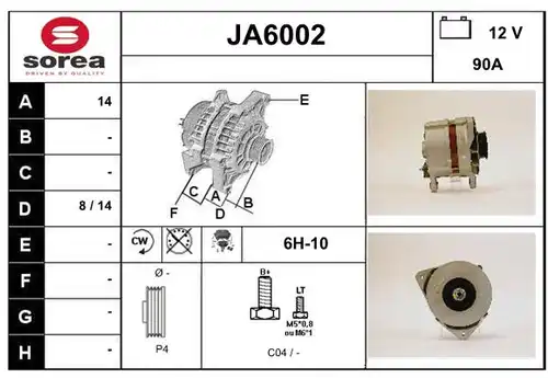 генератор SERA JA6002