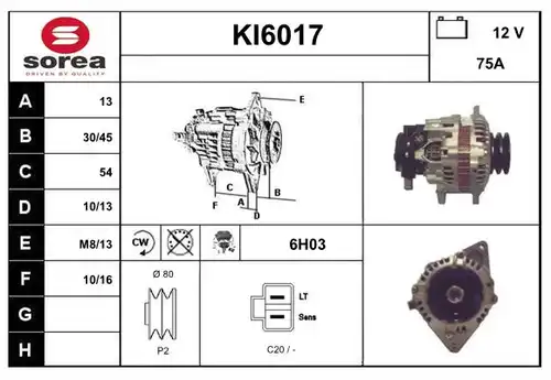 генератор SERA KI6017