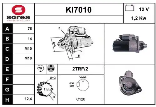 стартер SERA KI7010