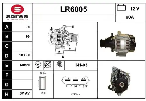 генератор SERA LR6005