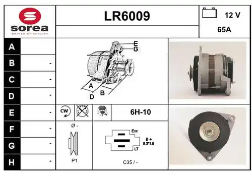 генератор SERA LR6009