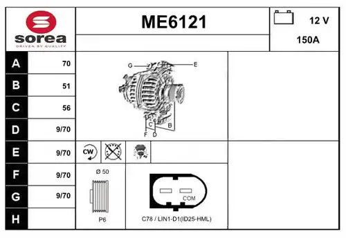 генератор SERA ME6121