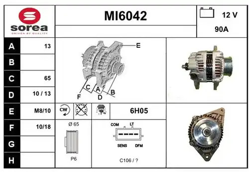 генератор SERA MI6042