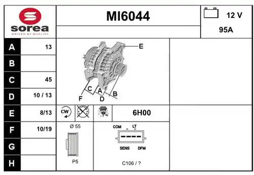 генератор SERA MI6044