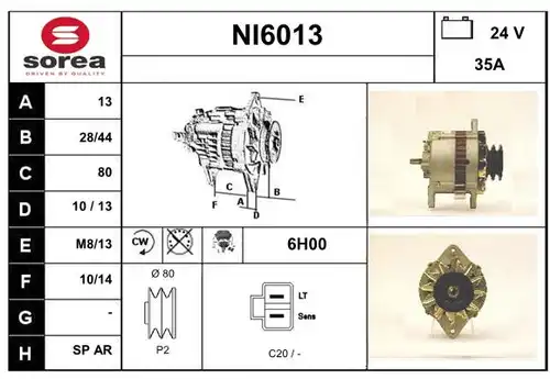 генератор SERA NI6013