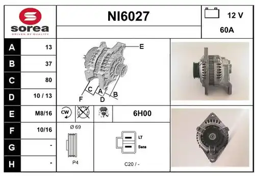 генератор SERA NI6027