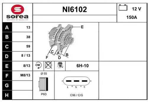 генератор SERA NI6102