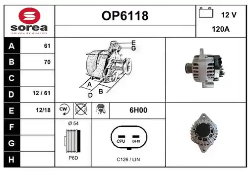 генератор SERA OP6118