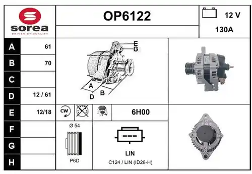 генератор SERA OP6122