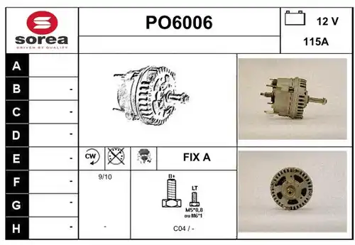 генератор SERA PO6006