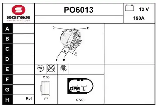 генератор SERA PO6013