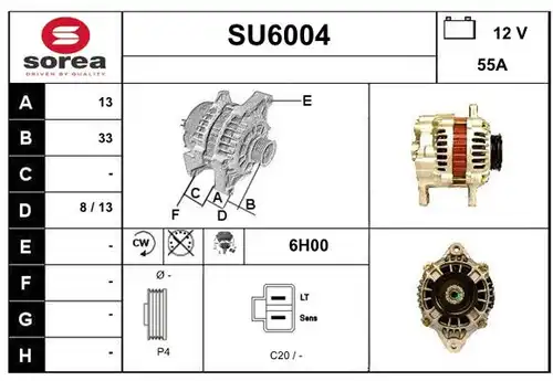 генератор SERA SU6004