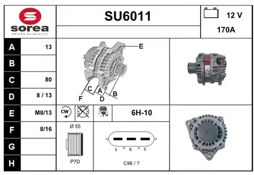 генератор SERA SU6011