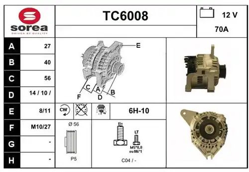 генератор SERA TC6008