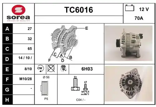 генератор SERA TC6016