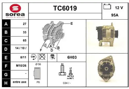 генератор SERA TC6019