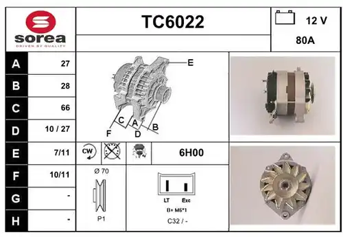 генератор SERA TC6022