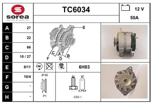 генератор SERA TC6034