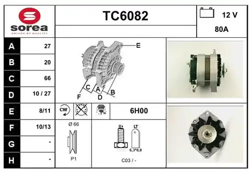 генератор SERA TC6082