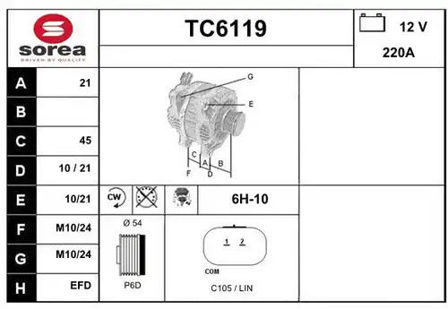 генератор SERA TC6119