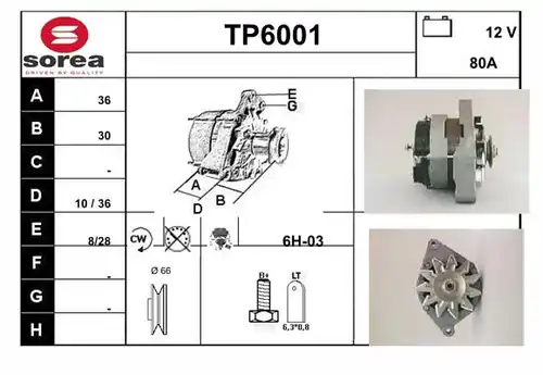 генератор SERA TP6001