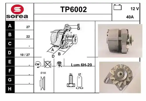 генератор SERA TP6002