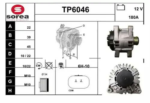 генератор SERA TP6046