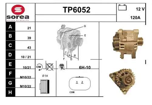 генератор SERA TP6052