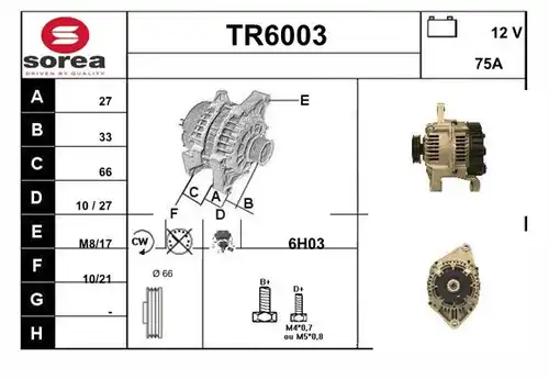 генератор SERA TR6003