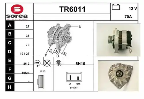 генератор SERA TR6011