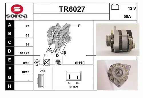 генератор SERA TR6027