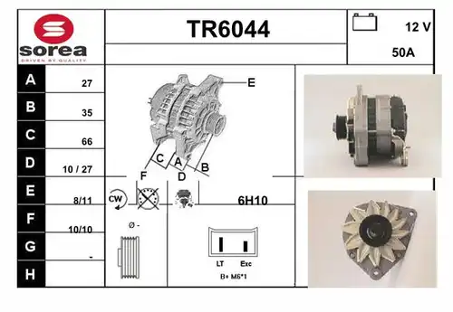 генератор SERA TR6044