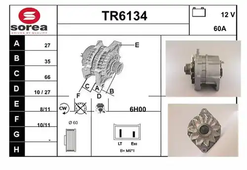 генератор SERA TR6134