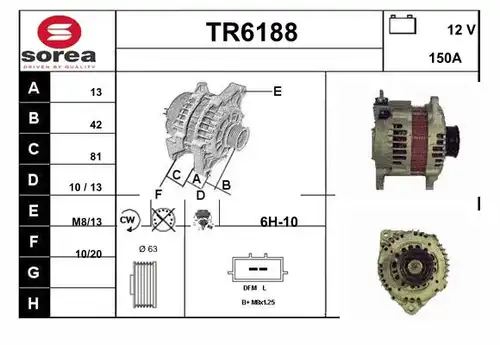 генератор SERA TR6188