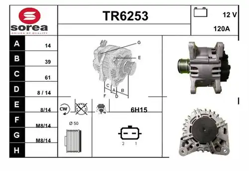 генератор SERA TR6253