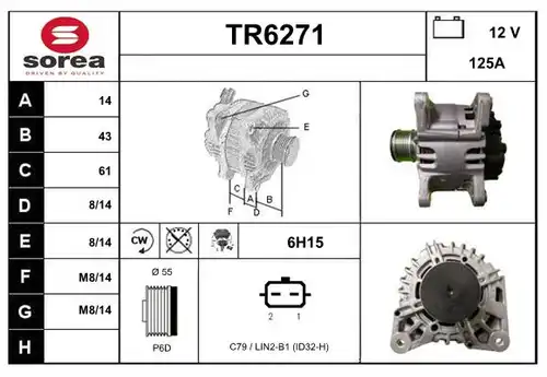 генератор SERA TR6271