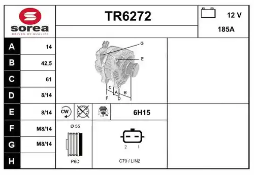 генератор SERA TR6272