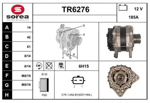 генератор SERA TR6276