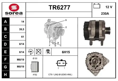 генератор SERA TR6277